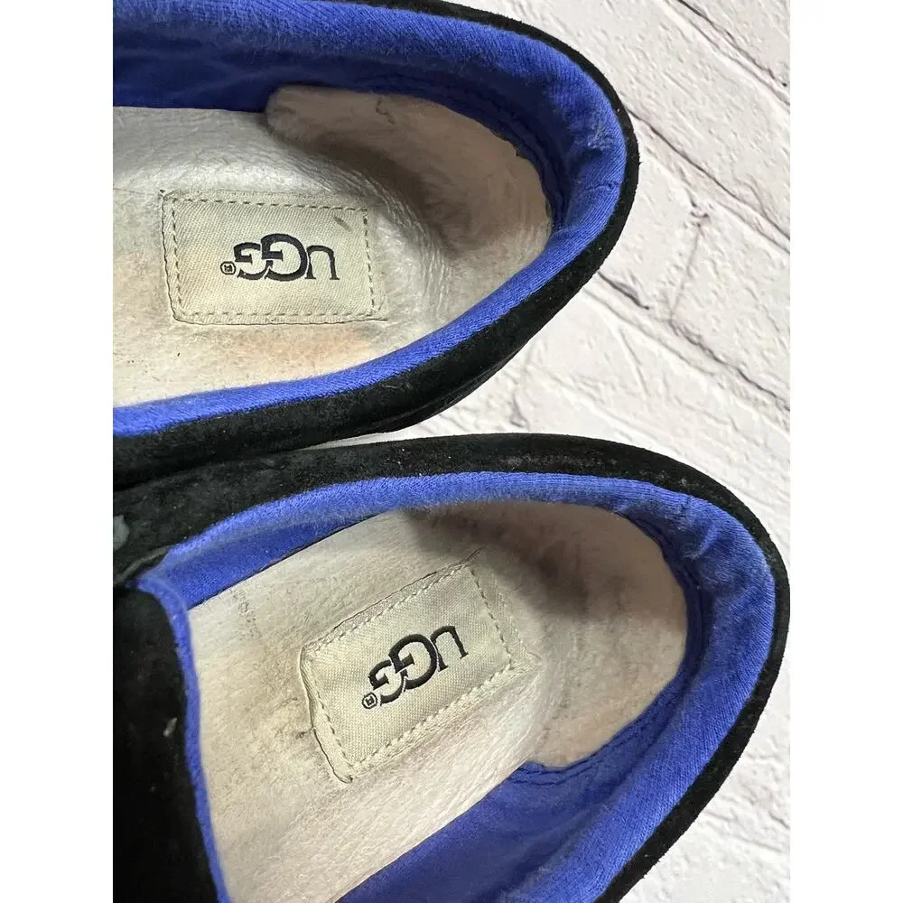 UGG Black Suede Sneakers size 8.5